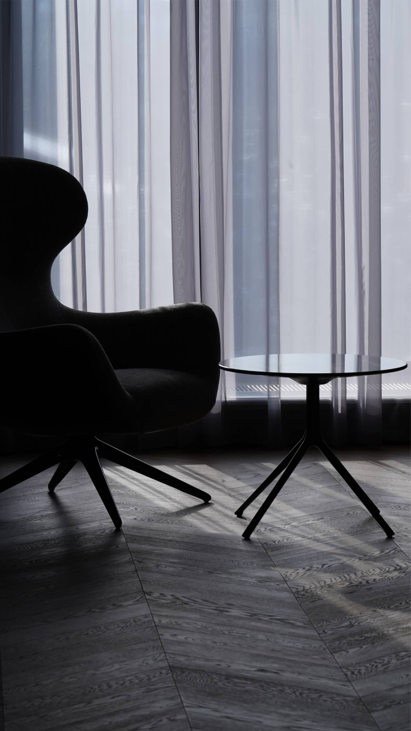 Кухня прямая с витриной на Сенной