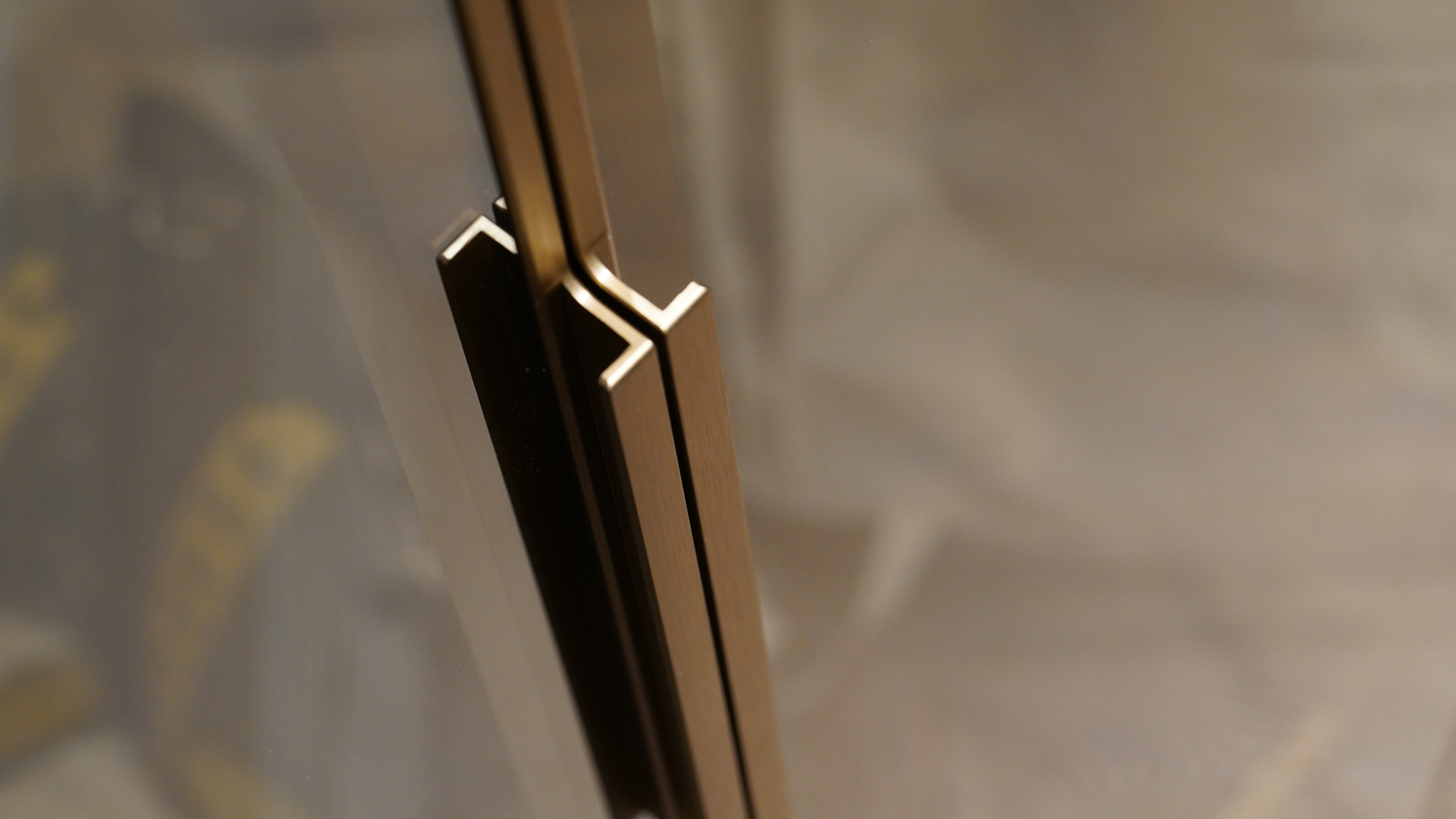 Кухня прямая с витриной на Сенной